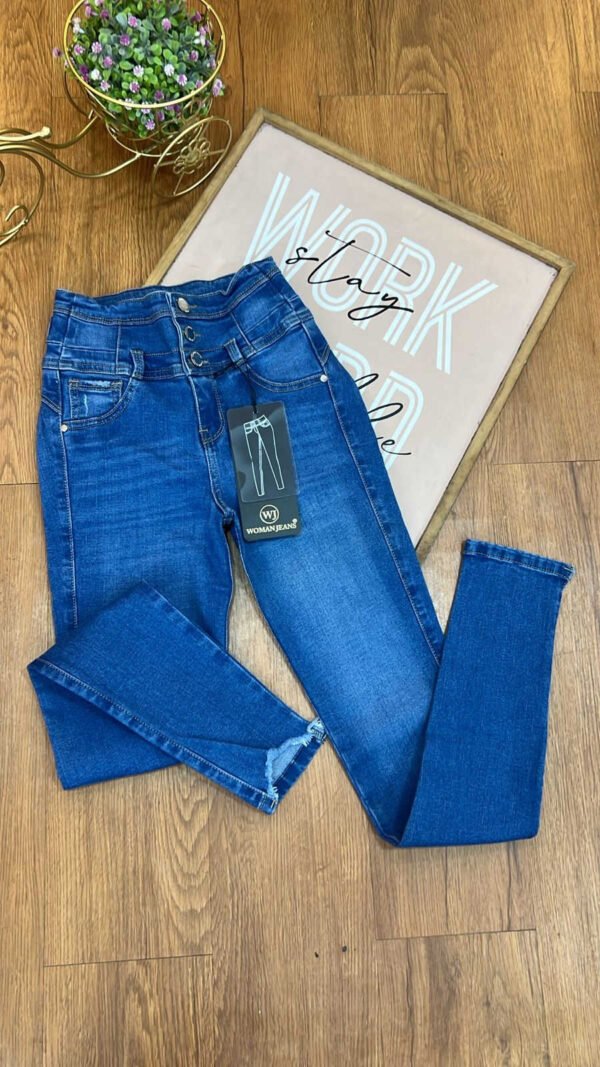 Jean Colombiano Icon - Skinny Azul Medio