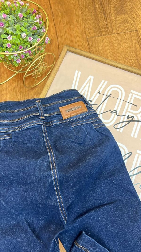 Jean Colombiano Contour - Flare Azul Oscuro