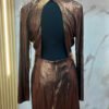 Vestido Lumière Dorado - Glamour Cóctel Elegante