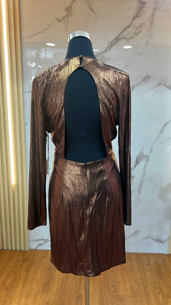 Vestido Lumière Dorado - Glamour Cóctel Elegante