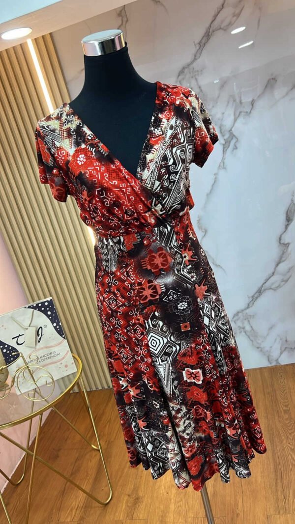 Vestido-D1917-ROJ (1) Vestido Terra Rouge – Tribal Rojizo