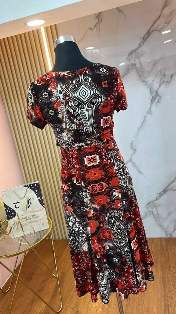 Vestido-D1917-ROJ (4) Vestido Terra Rouge – Tribal Rojizo