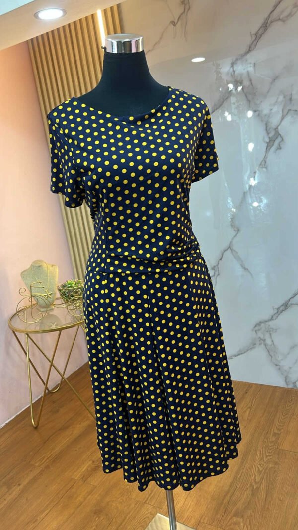 Vestido-D2652-AZO (3) Vestido Siena Polka Chic - Elegancia Casual Stretch