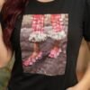 Camiseta Éclat - Slim Fit con Manga Princesa, Lentejuelas y Pedrería