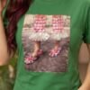 Camiseta Éclat - Slim Fit con Manga Princesa, Lentejuelas y Pedrería