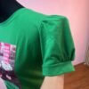 Camiseta Éclat - Slim Fit con Manga Princesa, Lentejuelas y Pedrería