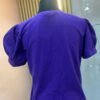 Camiseta Golden Muse - Casual Elegante con Manga Princesa