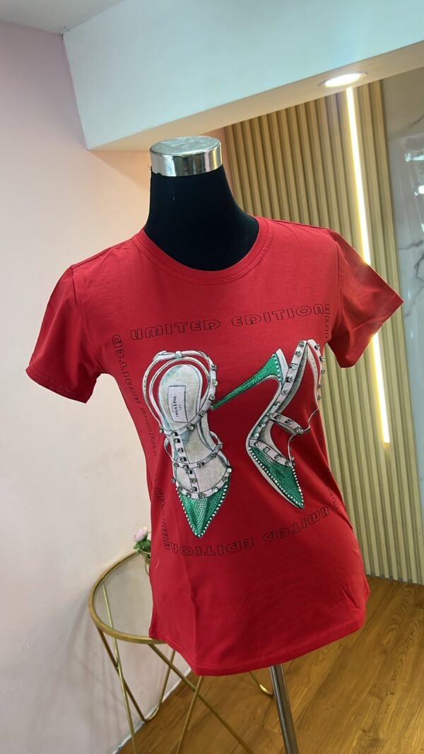 Camiseta Stiletto Rouge - Slim Fit