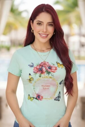 Camiseta Mint Pearl - Slim Fit