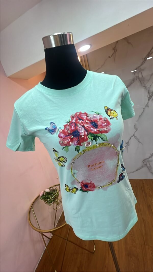 Camiseta Mint Pearl - Slim Fit