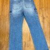 Colección Urban Muse – Jean Colombiano Cargo Azul Claro Regular Fit