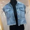 Chaleco Denim Urban Cargo - Regular Fit