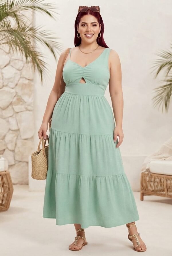 Maxi Vestido Aura - Regular Fit