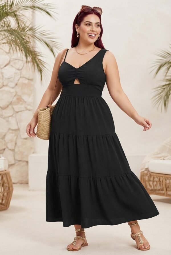 Maxi Vestido Aura - Regular Fit