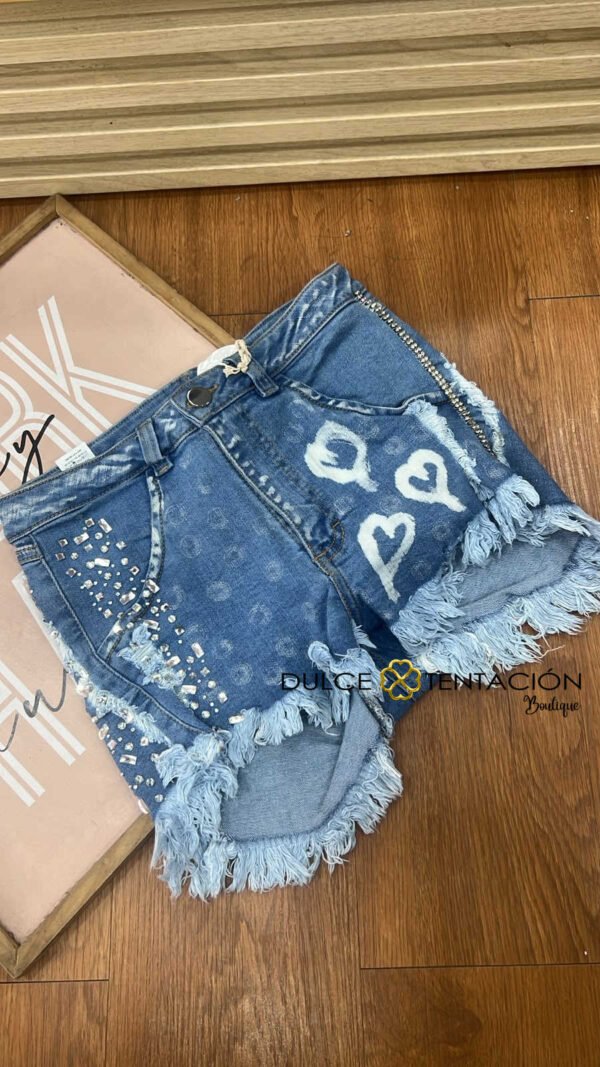 Short Denim Corazón - Sexy Glam
