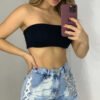 Short Denim Celeste Glam - Sexy Casual