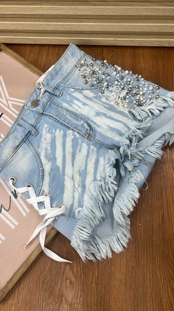 Short Denim Azul Claro – Colección Rebel Chic