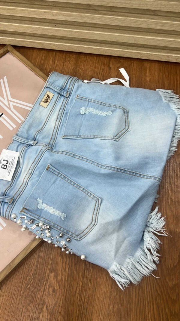 Short Denim Azul Claro – Colección Rebel Chic