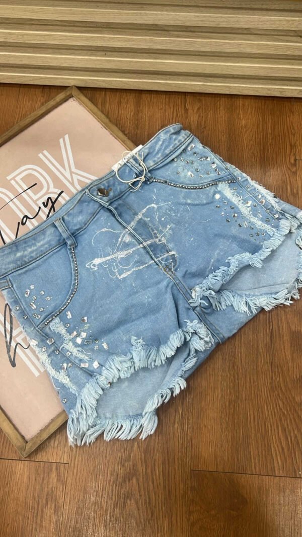 Short Denim Glam - Sexy Destroyer