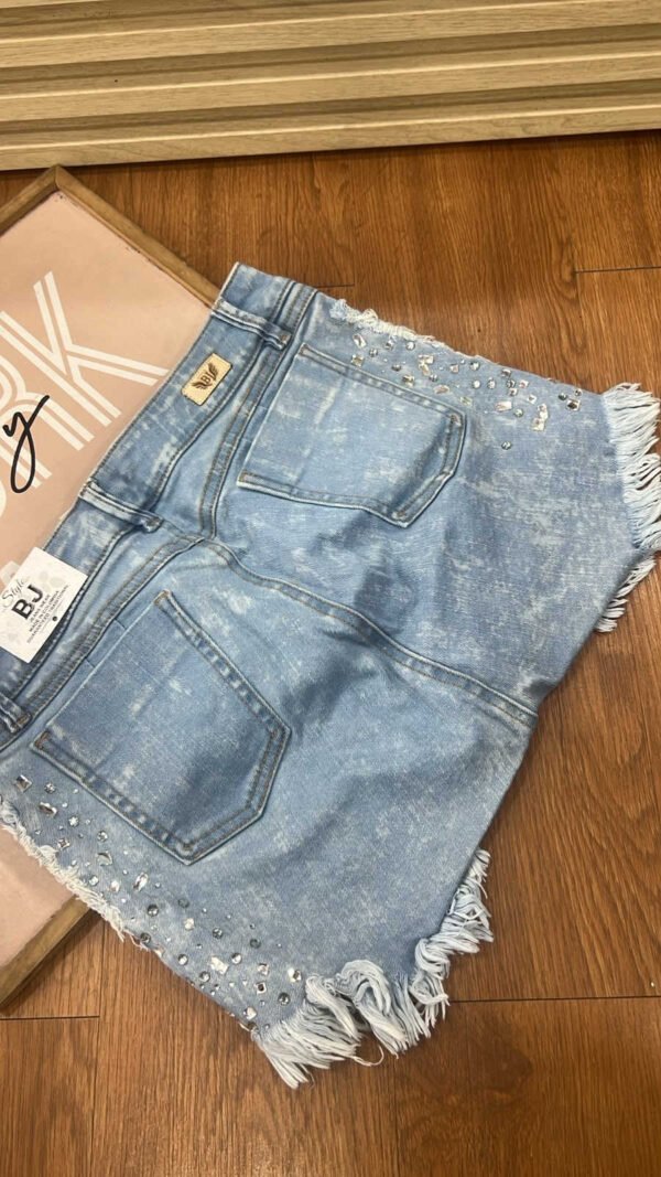 Short Denim Glam - Sexy Destroyer