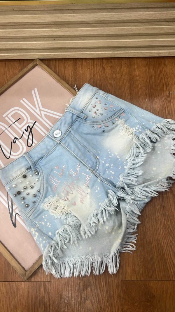Short Denim Glam - Sexy & Chic