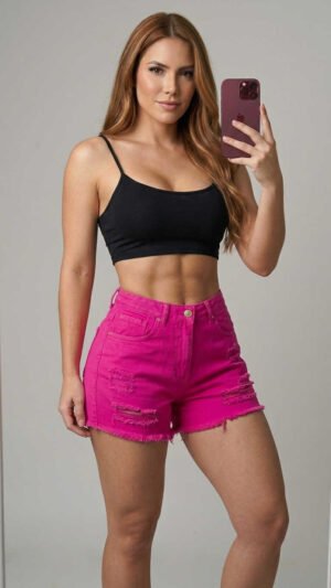 Short-WJ-0011-FUC (2) Short Fucsia Rebel - Slim Fit