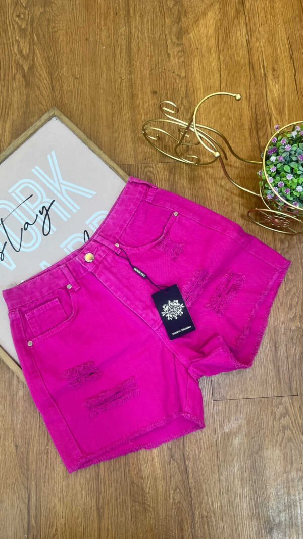 Short-WJ-0011-FUC (3) Short Fucsia Rebel - Slim Fit