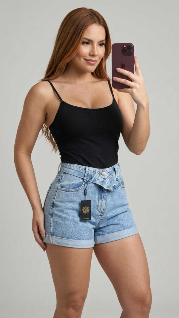 Short Denim Blue Crush - Slim Fit