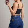 Short-WJ-0524-AZM (1) Short Denim Midnight Glam - Slim Fit